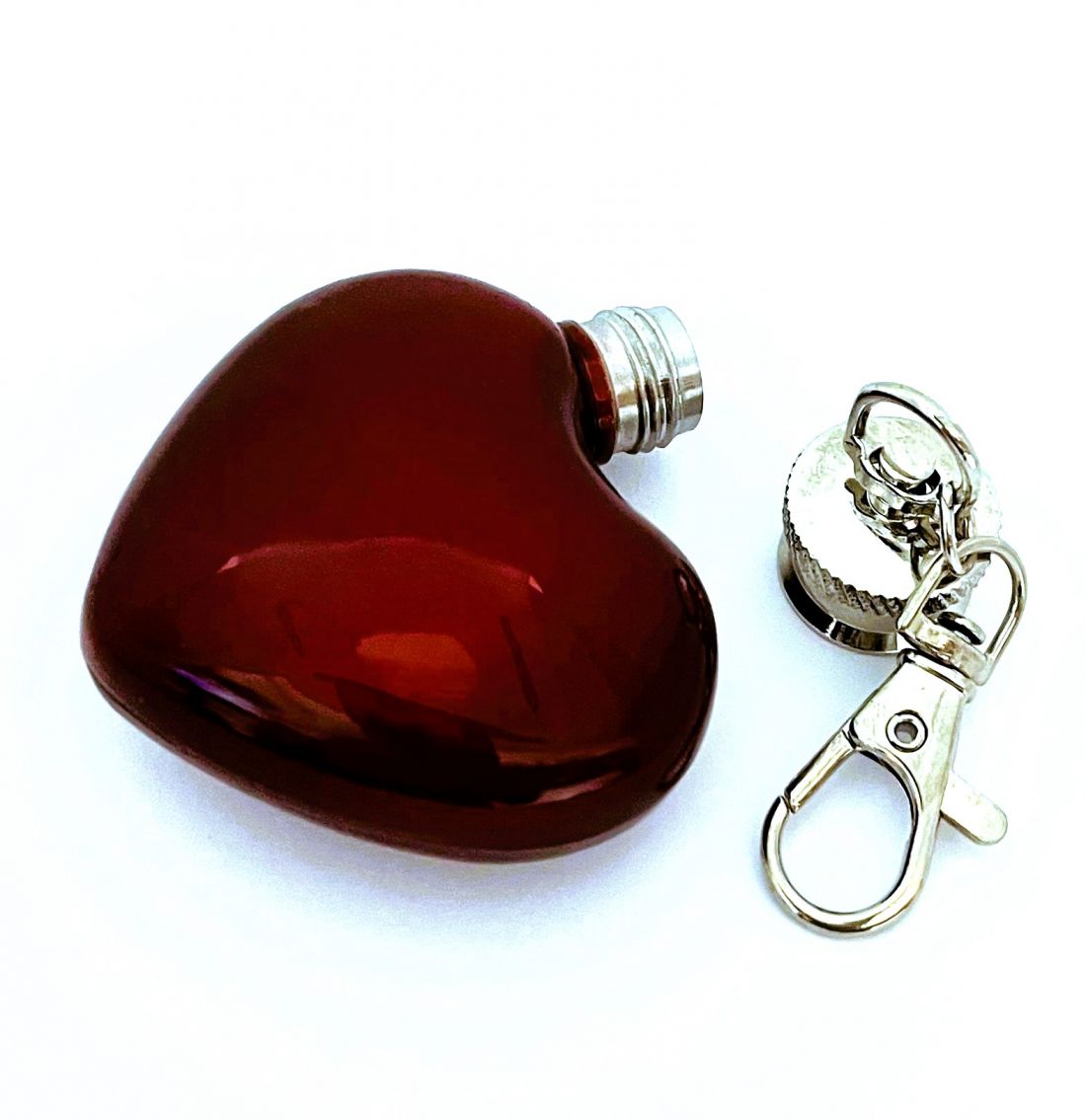 Flaska kulcstartó - szív